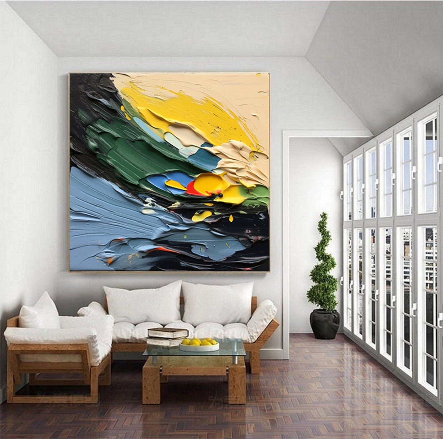 Dipinto "Impronta dell'inconscio"