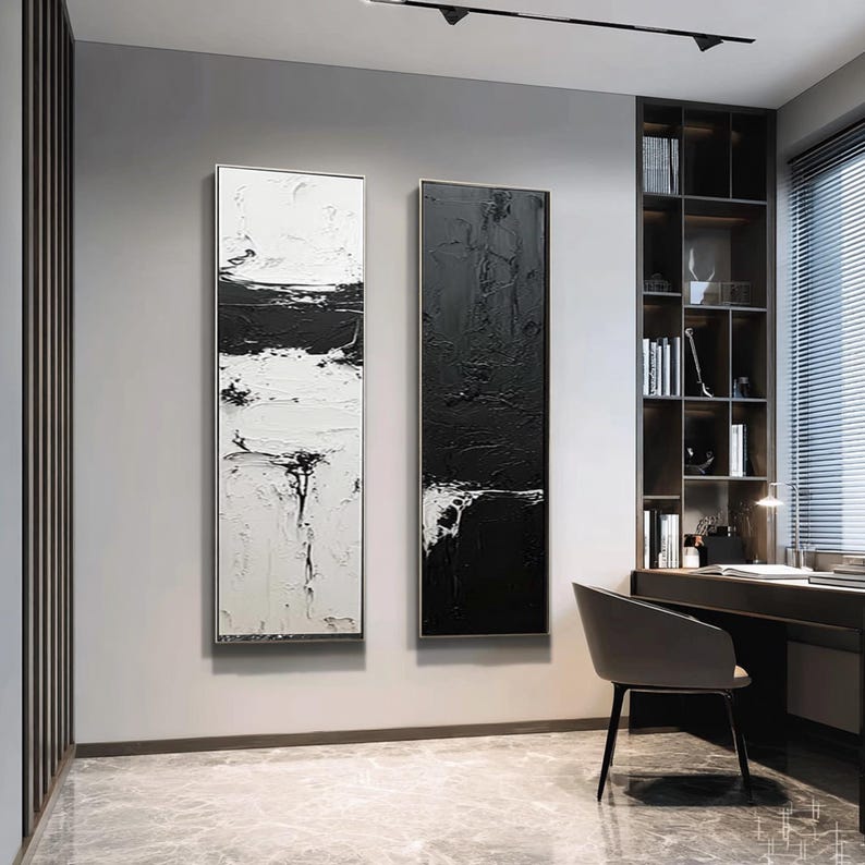 Dipinto coppia minimal