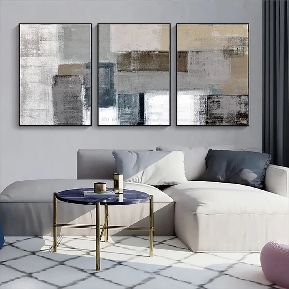 Tris dipinto - Abstract