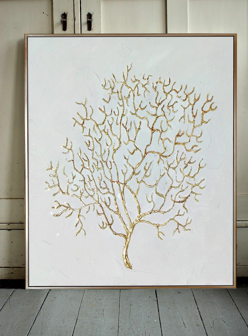 Dipinto "Albero dorato"