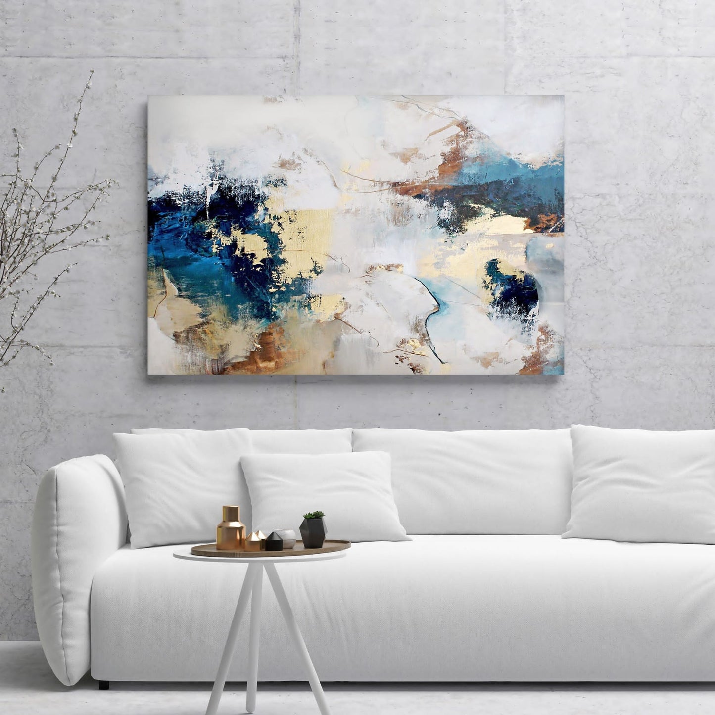 Dipinto "Tempesta di luce"