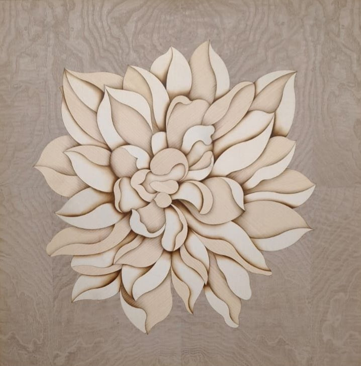 Quadro Intarsiato legno 100% (Opera di artigianato)