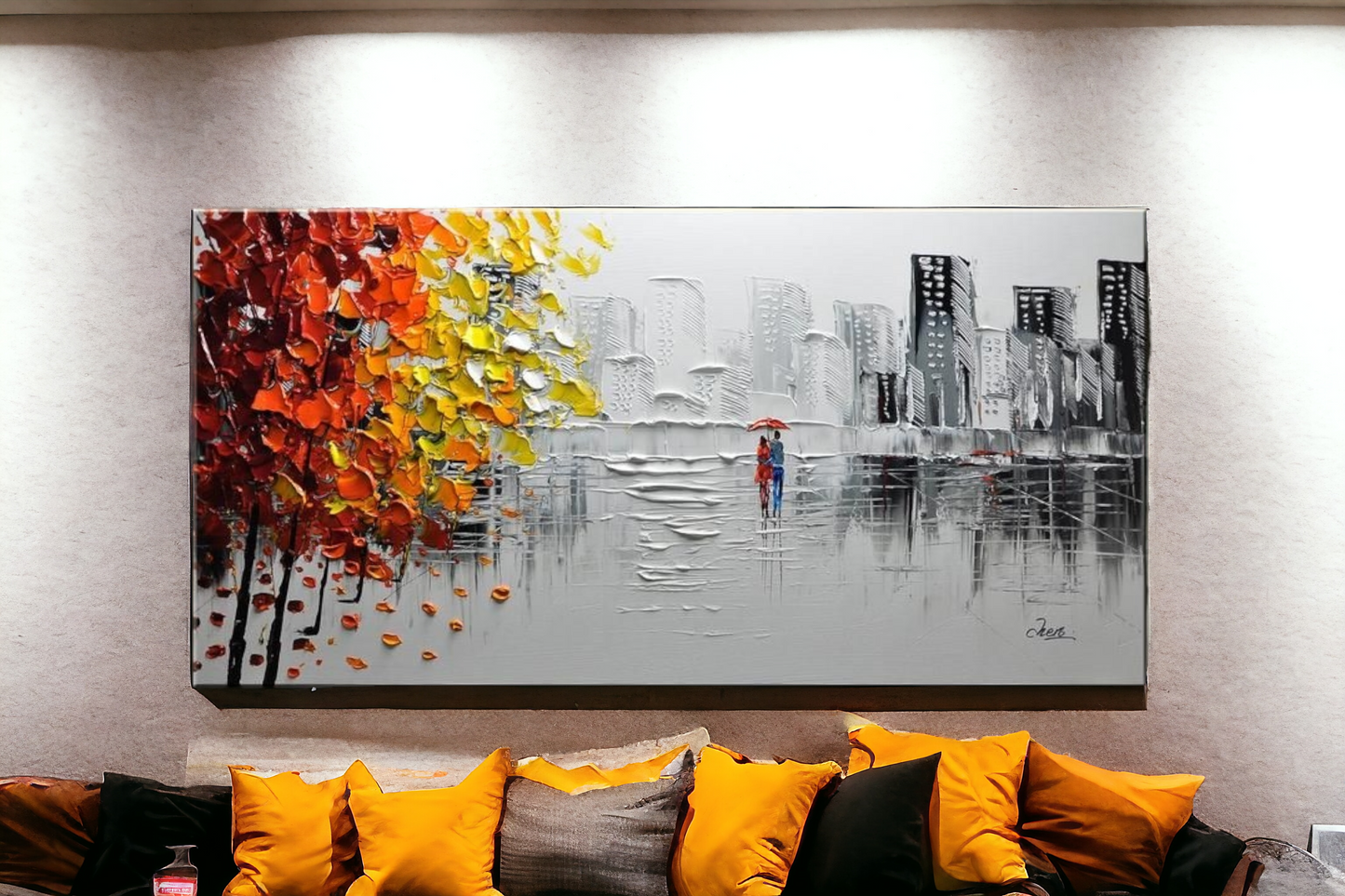 Dipinto Autumn in love