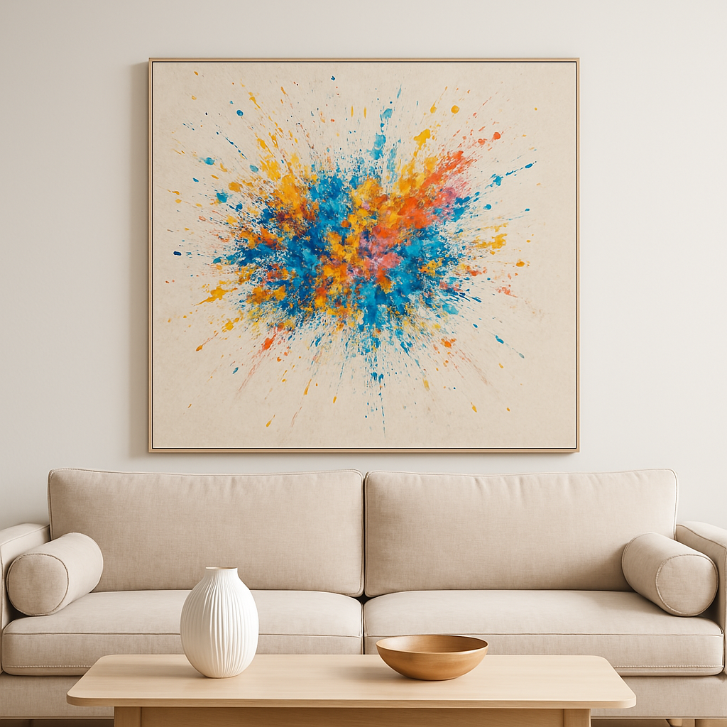 Dipinto "Esplosione di primavera"