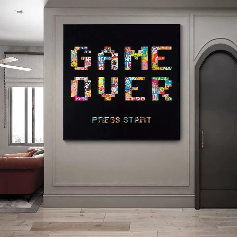 Canvas -Game over