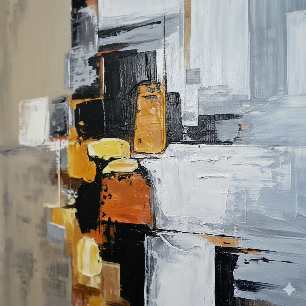 Dipinto "Costruzioni"