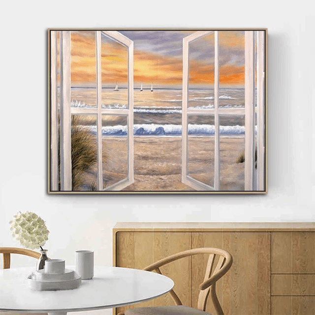 Canvas effetto finestra