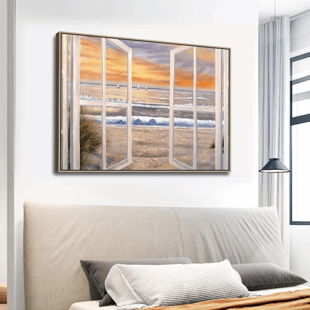 Canvas effetto finestra