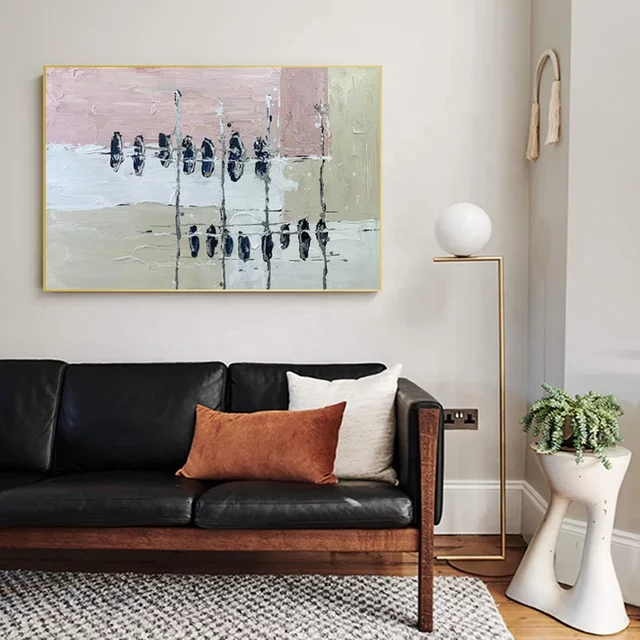 Dipinto astratto Minimal