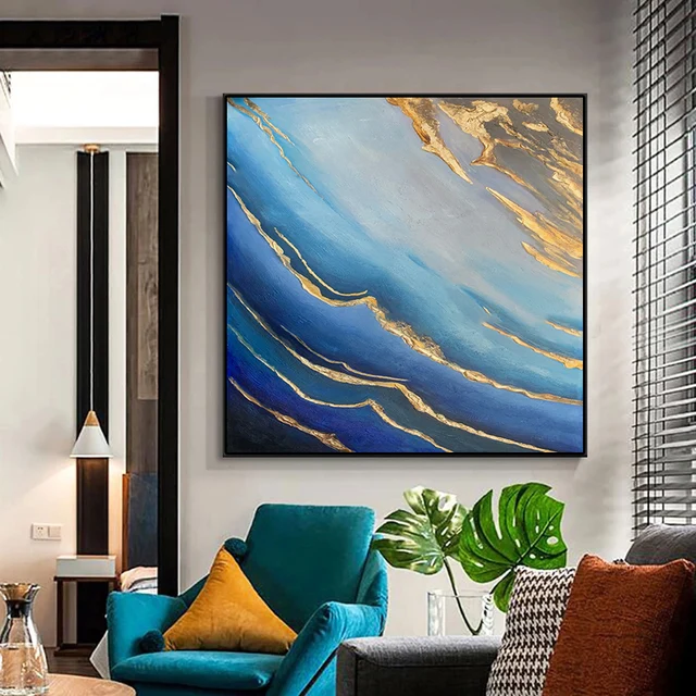 Dipinto "Blue Square “
