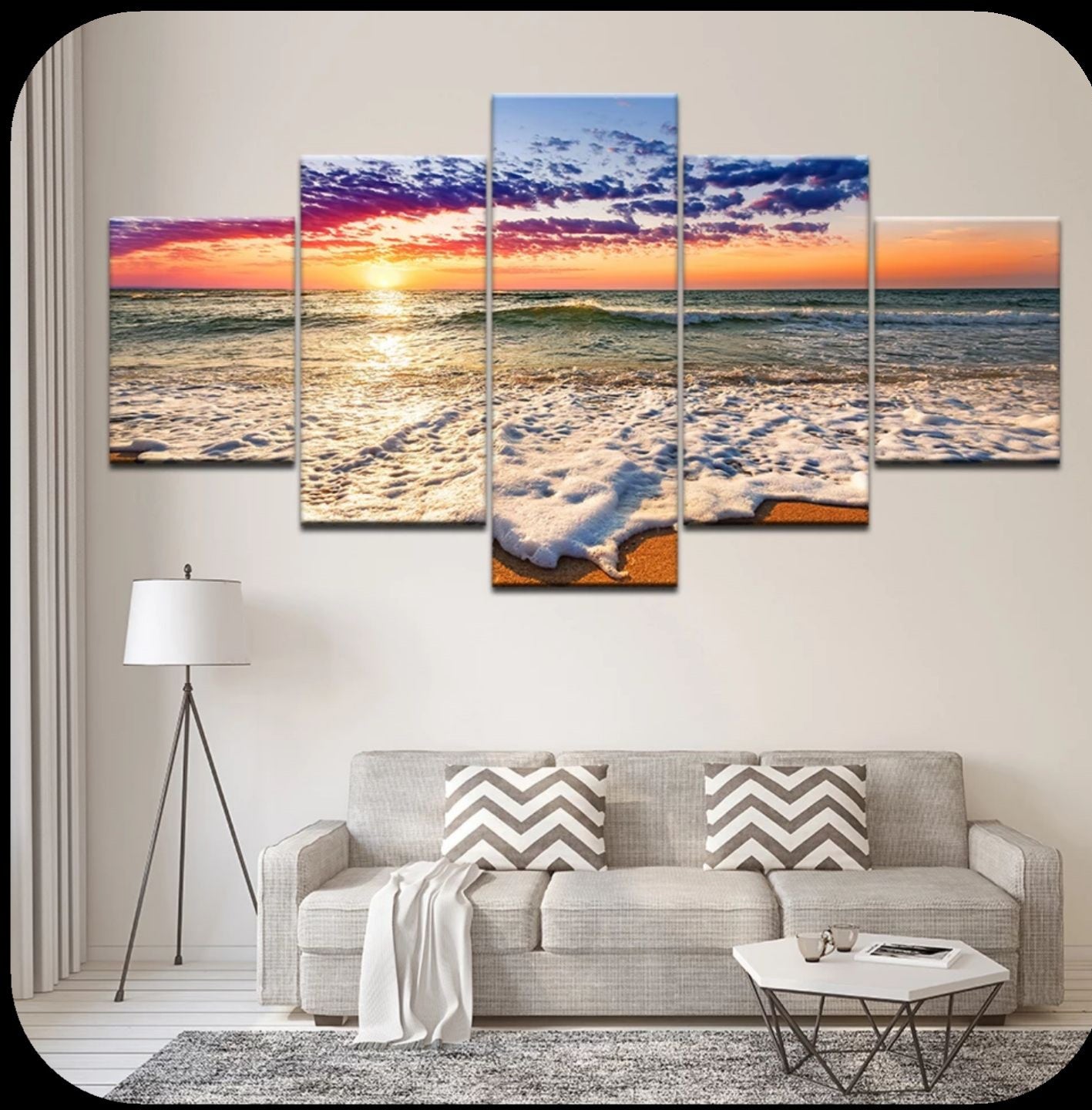 Quadro composto in 5 parti in offerta