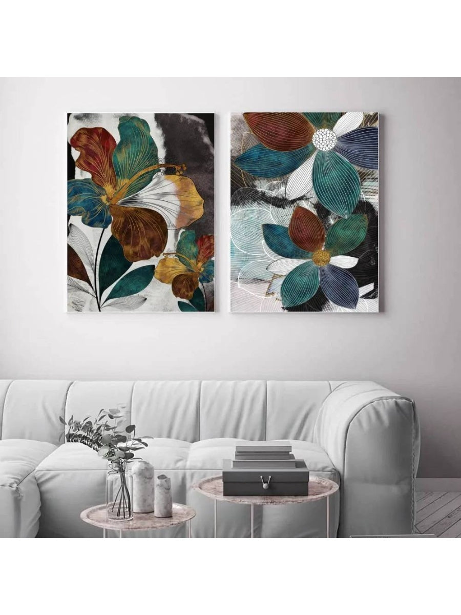 Coppia Petali colorati