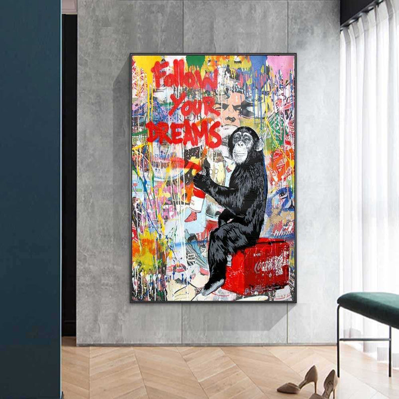 Canvas "Follow your dreams"