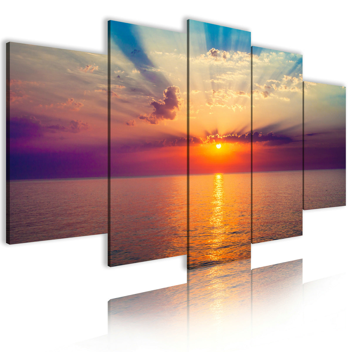 Quadro composto "Tramonto"