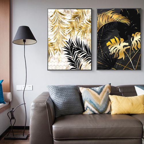 Coppia Palme oro e nere