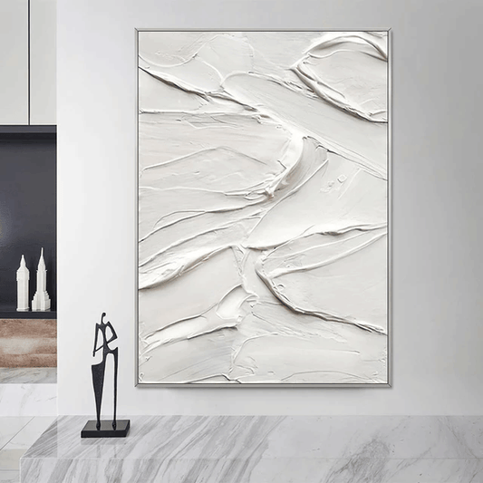 Dipinto "Total white"