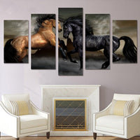 Cavalli  Quadro composto