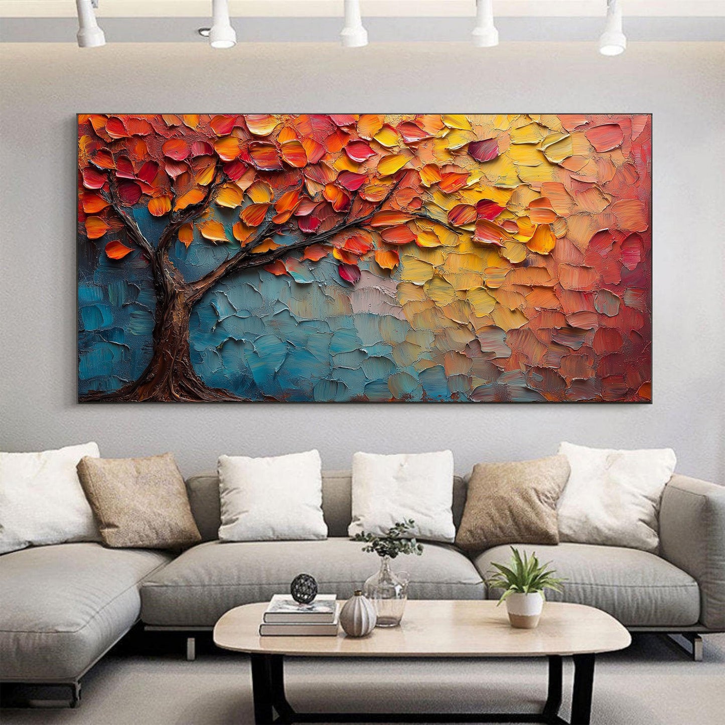 Dipinto "Autunno vibrante"