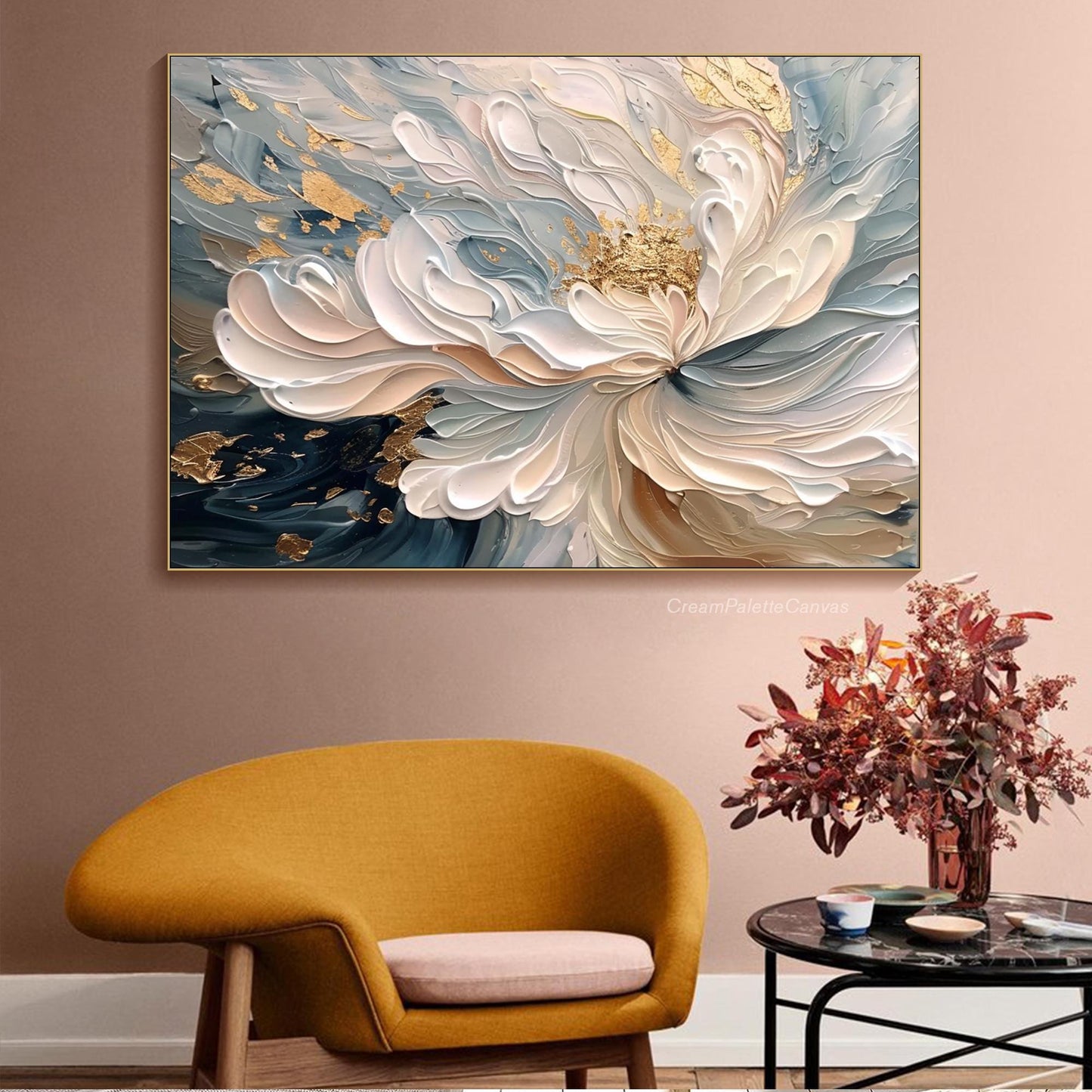 Dipinto "Sinuosità materica"