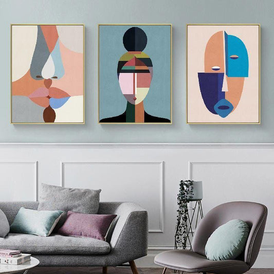 Trittico Humane shapes