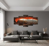 canvas moderno in 5 parti