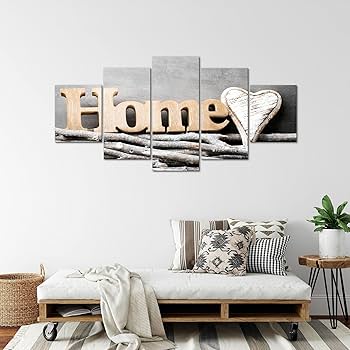 canvas moderno in 5 parti