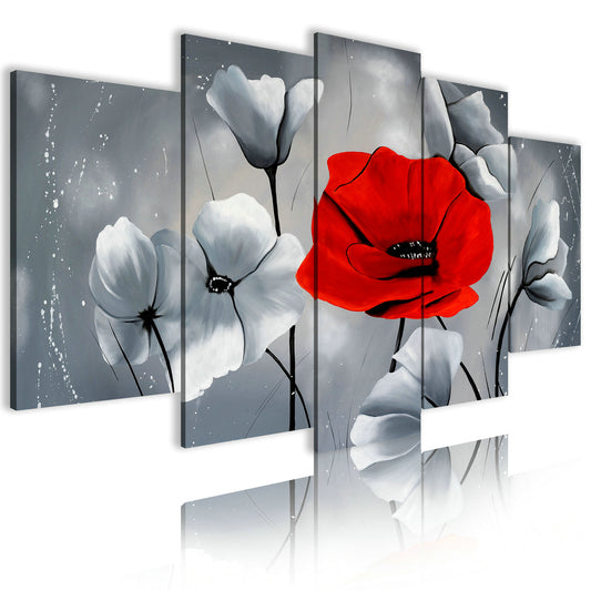 Quadro composto Papavero Rosso