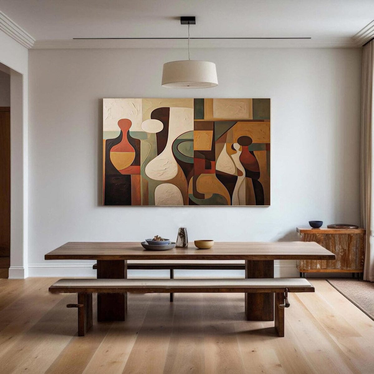 Dipinto "Incastri di pensieri"