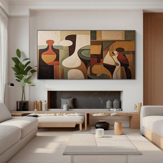 Dipinto "Incastri di pensieri"