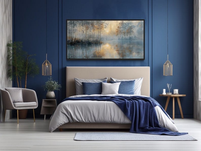 Canvas Specchio d'acqua