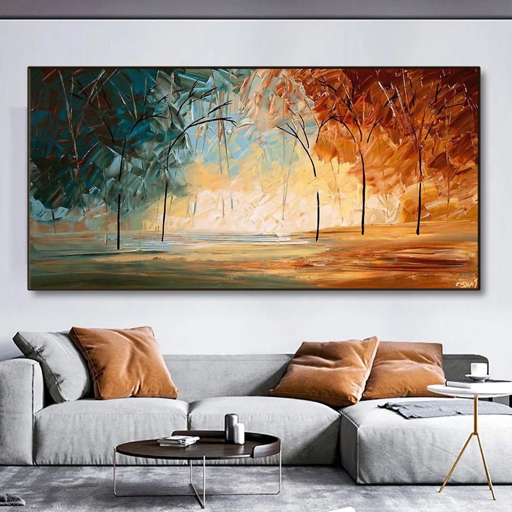 Dipinto "Golden hour"
