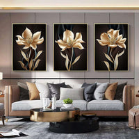 Trittico moderno FLOWER