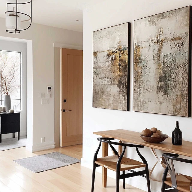 Dipinto coppia "Vestigia"