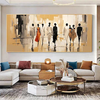 Dipinto "Incontri di classe"