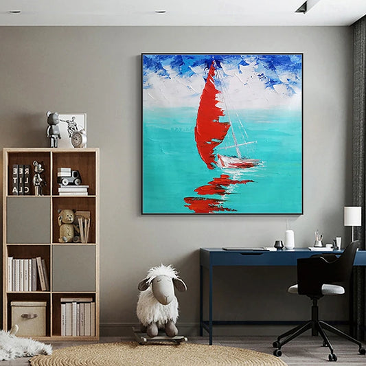 Dipinto "Vela riflessa"