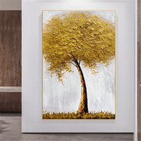 Dipinto Albero Oro