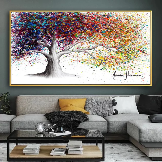Canvas Albero della vita A.H.