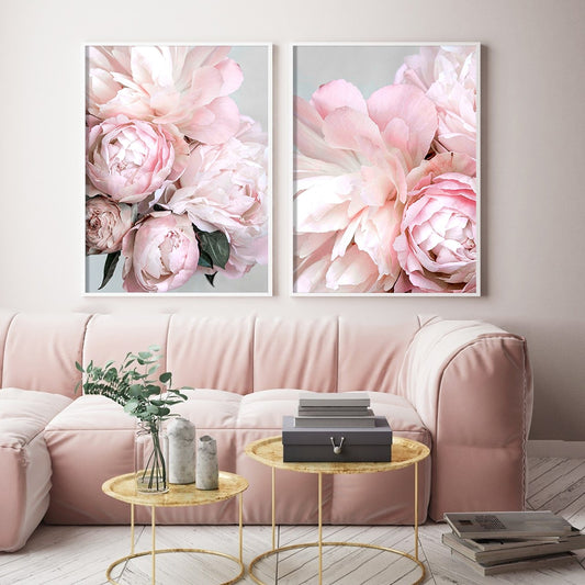 Coppia Fiori rosa