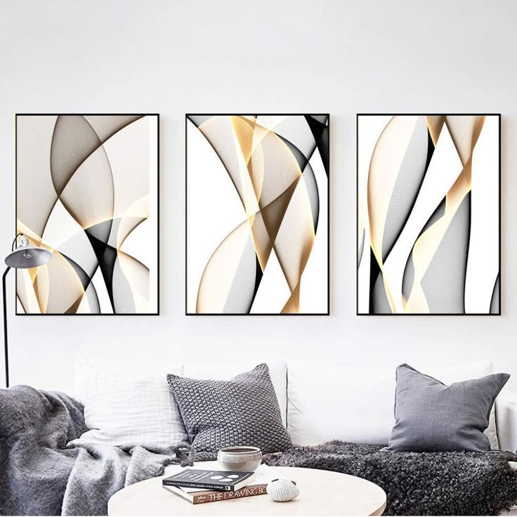 Tris Dipinto Minimal – Canvas Home Design