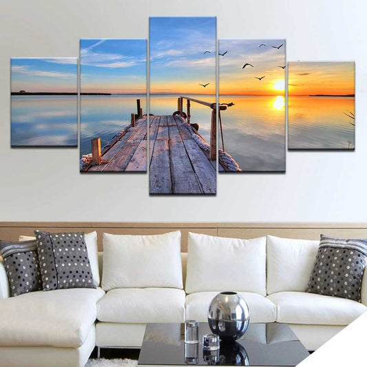 Quadro composto in 5 parti in offerta