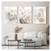 Trittico Fiori white