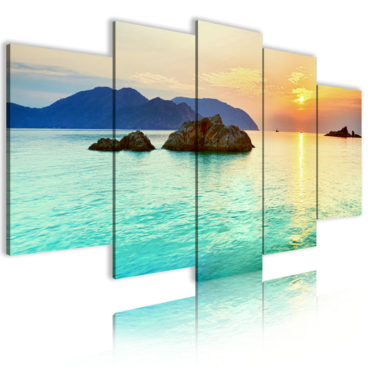 Quadro composto in 5 parti in offerta