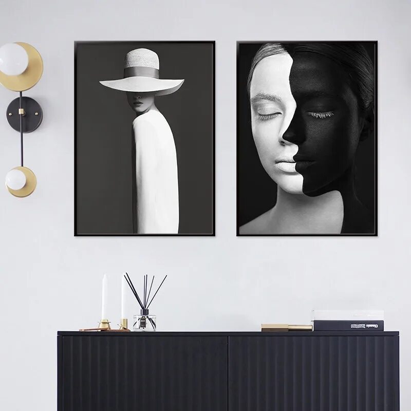 Coppia Donne Black & White